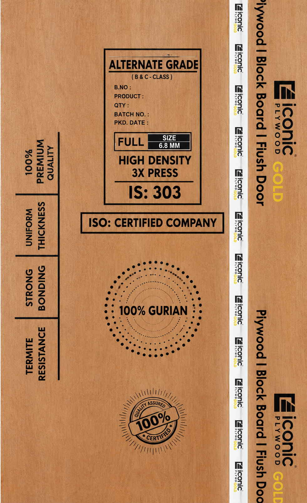 Gold Alternate Grade Plywood