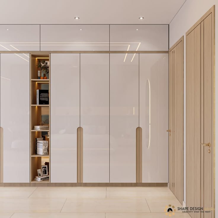Dark blue wardrobe